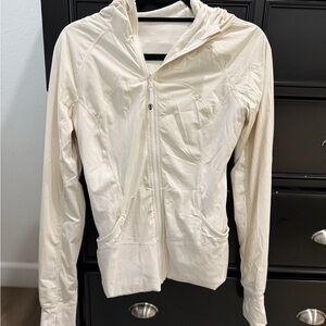 Lululemon Athletica Cream Hoodie Sweatshirt